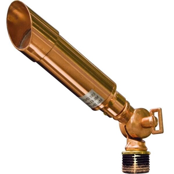 Dabmar Lighting Dabmar Lighting LV28-CP Solid Brass Directional Spotlight with Hood; Copper LV28-CP - main